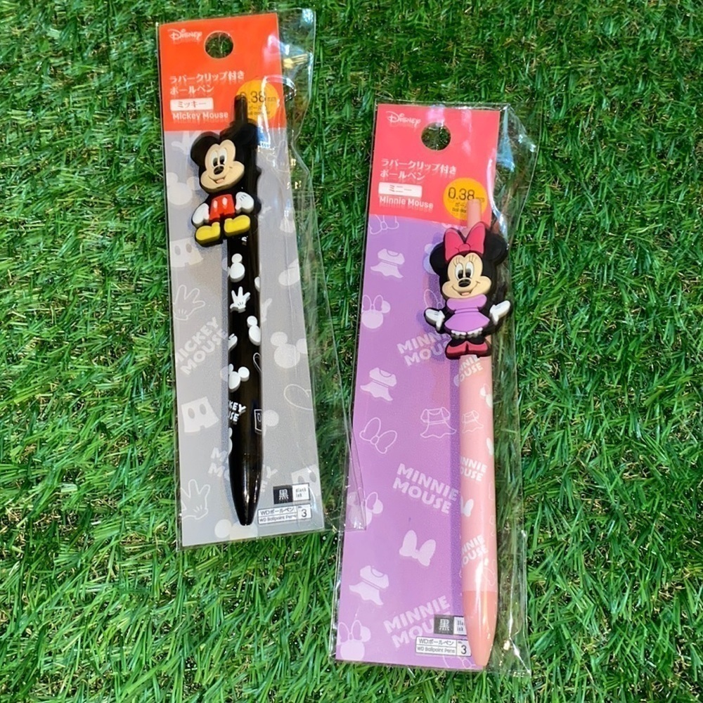 DISNEY Daiso Mickey & Minnie Mouse Ballpoint Pens